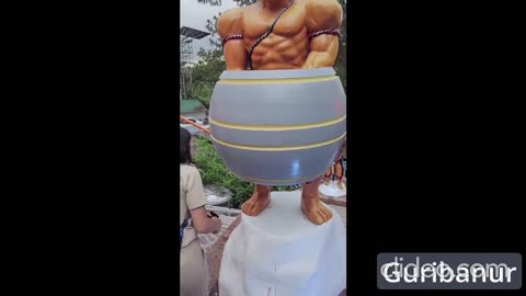 18+only | This Girl want to Touch the phallus of a statue | Naughty entertainment