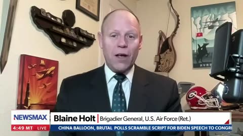 Brigadier Gen. Blaine Holt (Ret.) sounds the alarm of a potential crisis of military control