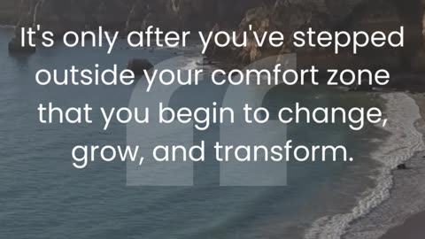 Join us on a journey of personal growth as we explore the power of stepping outside our comfort zone