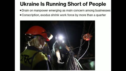 The number of workers in Ukraine has fallen by 27 per cent during the conflict.