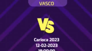 Vasco enfrentara Fluminense Carioca 2023 12-02-2023 18 HORAS Maracana