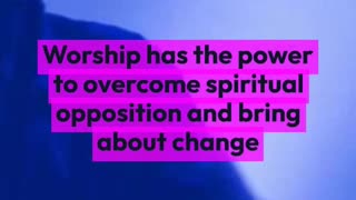 Worship in Spiritual Warfare: Overcoming Oppression with Praise 😇 #shorts #praise #worship