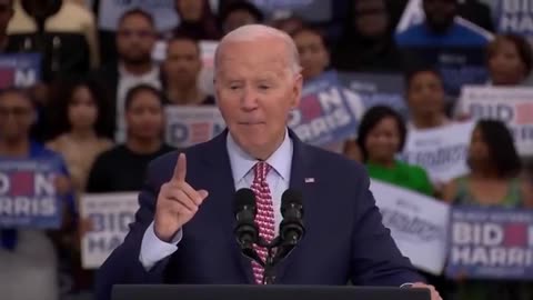 Biden Goes On Insane Rant While Trying To Anger Crowd