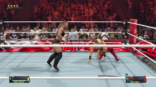 BlackMonkTheGamer - WWE 2K24 Raw 05/06/2024 Ivy Nile VS Zoey Stark