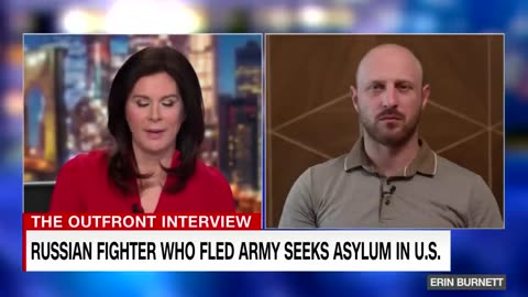 Russian soldier who fled Russian army speaks to CNN