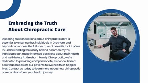 Dispelling Misconceptions: Understanding Chiropractic Care in Gresham