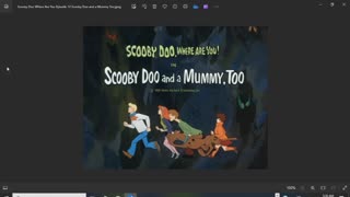 Scooby Doo Where Are You Episode 12 Scooby Doo and a Mummy Too Review