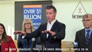 Gavin Newsom Mocks Clean and Sober