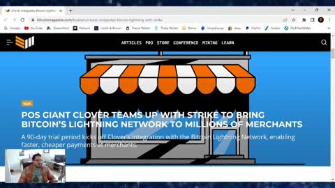 POS giant Clover teams up with Strike to bring Bitcoin Lightning Network to millions of merchants