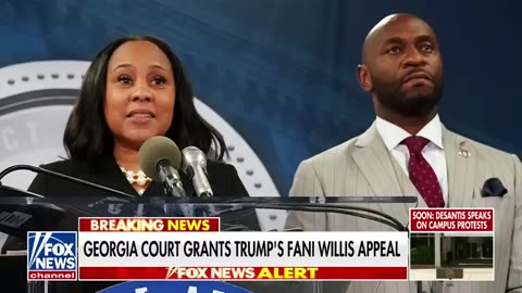 Georgia court agrees to hear Trump's appeal to disqualify Fani Willis fox news gutfeld show