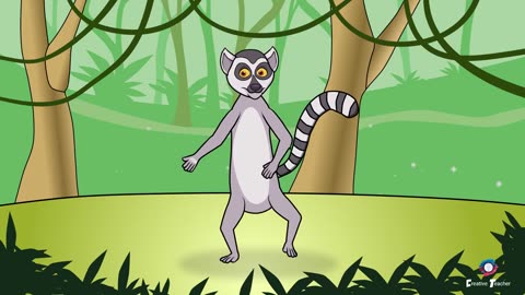 Руханка танець "Lemur Dance"
