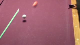 5 BALL LONG BANK TO THE NEAR CORNER!