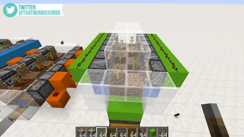 Simple Auto MELON & PUMPKIN FARMS in Minecraft 1.13!