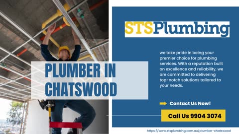 Professional Plumbing Services: Your Go-To Plumber in Chatswood