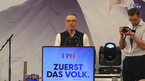 FPÖ-Parteiprogramm vorgestellt von Herbert Kickl
