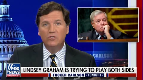 Tucker Carlson: "Lindsey Graham is not a Donald Trump fanboy. Lindsey Graham is an enemy of Donald Trump."