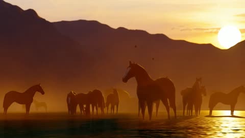 Amazing Wild Horse