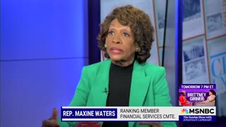 Maxine Waters Goes On DELUSIONAL Rant About People "Training In The Hills Somewhere"