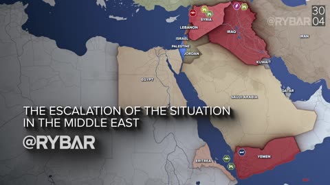 ►🚨▶◾️⚡️⚡️🇮🇱⚔️🇵🇸 Rybar Review of the Middle East on April 26-May2, 2024