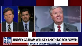 Lindsey Graham will say anything for power