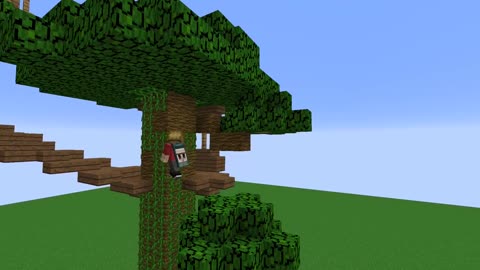 Building with Grian - Simple Jungle Tree House