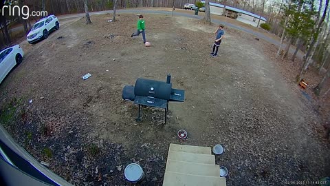 Kids playing goes wrong