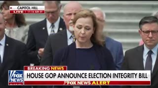 Republicans announce election bill to stop Illegals from voting.