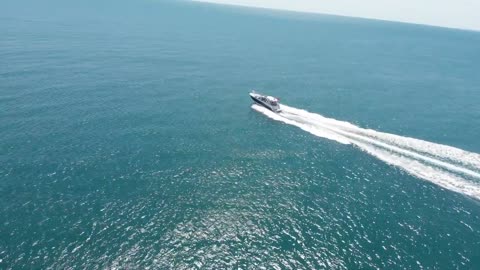 Shakti - Leaving Chapmans Pool (Dorset Coast)