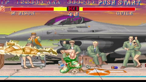 M. Bison vs Guile