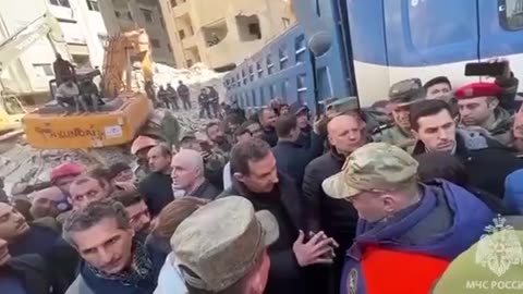 Syrian President Bashar Assad arrived in the city of Jeble