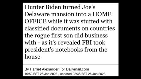 Delaware mansion documents. Iran explosions. Army spied on lockdown critics.