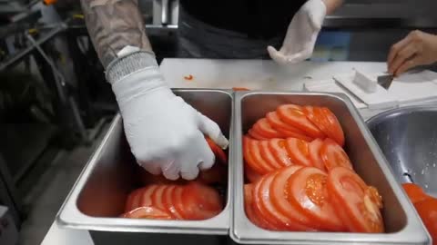 Incredibly ~ generous ~ toppings! ~Homemade ~ Burgers ~ ~ Korean Street Food