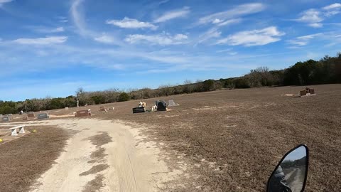 Moto w/ Uncle to Hurst Ranch Cemetery