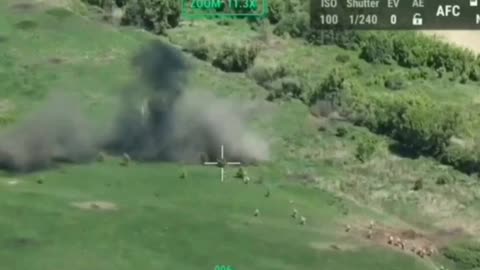 Ukrainians are fleeing from Arkhangelskoye, some are being blown up by Ukrainian mines.