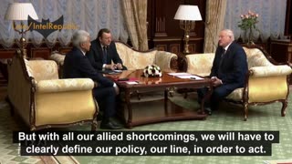 Belarusian president Lukashenko on the Ukraine Conflict