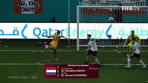 eFootball PES 2021 l Play-off for third place FIFA World Cup Quatar 2022 Netherlands v England