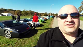 Cruising in a Lamborghini to Support Movember