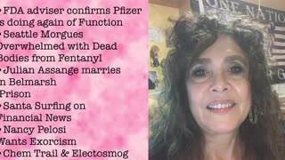 2/1/23 FDA On Pfizer's Gain of Function! Morgues overrun w/Fentanyl deaths, Pelosi Wants Exorcism!