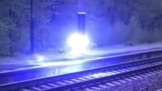 Unexplained: Orb on Railroad tracks