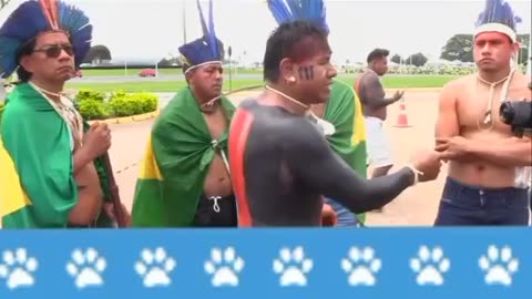 Índios pedem voto impresso:Cacique Serere Xavante, manifestações em Brasília