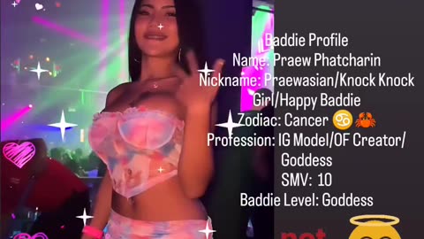 Baddie Profile: Praew Phatcharin