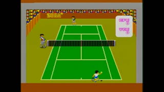 Vintage Plays - Super Tennis (Sega Master System)