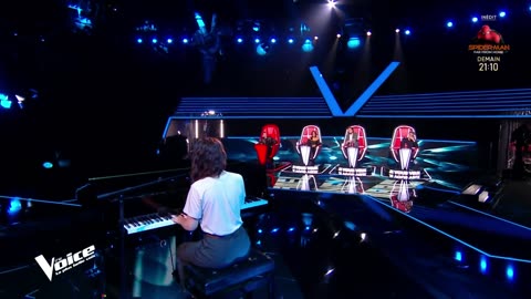 “Indigo Night” by Tamino – Louise – The Voice France, Blind Audition