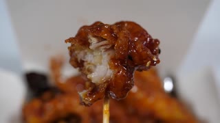 Korean 'Sweet and Sour Chicken' that sells 10 tons a month!! / dak-gangjeong / Korean Street Food