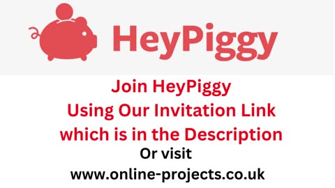 Sign up to HeyPiggy High Paying Survey Site
