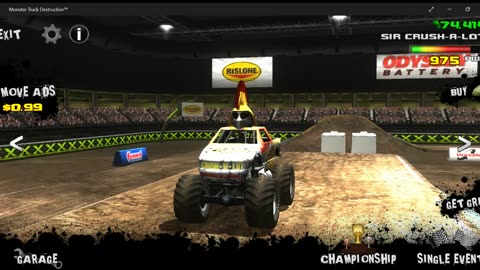 Monster Truck Monday Show 4 Part 2(Video game monster truck freestyle)