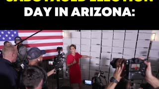 Arizona election fraud: The boxes represent 1/4 MILLION ballot rejections on election day!