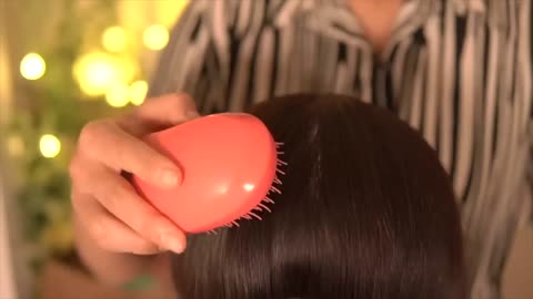 [ASMR] 3 Hours of Satisfying Hair Brushing for Stress Relief | No Talking