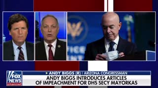 Andy Biggs introduces articles of impeachment for DHS secretary Mayorkas