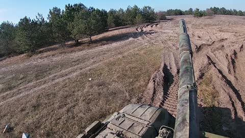Russia Says Its T-72 Tanks Have Taken Out Ukrainian Ammo Depots And Foreign Gear